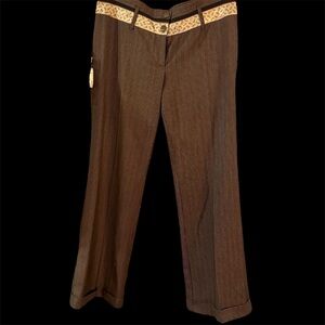 Cop. Copine Pin Striped Pants sz 42